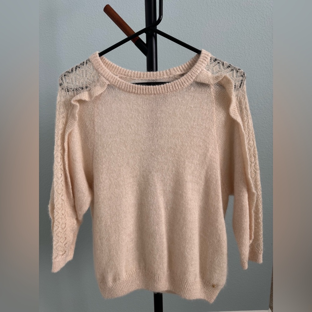 des Petits Hauts sweater in cream color in size T0 (X-Small) - never worn